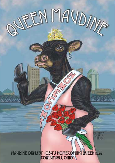 Bovine Queen Wins Crown