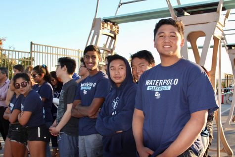 Men’s Water Polo celebrates senior night after victory against St. Patrick-St. Vincent