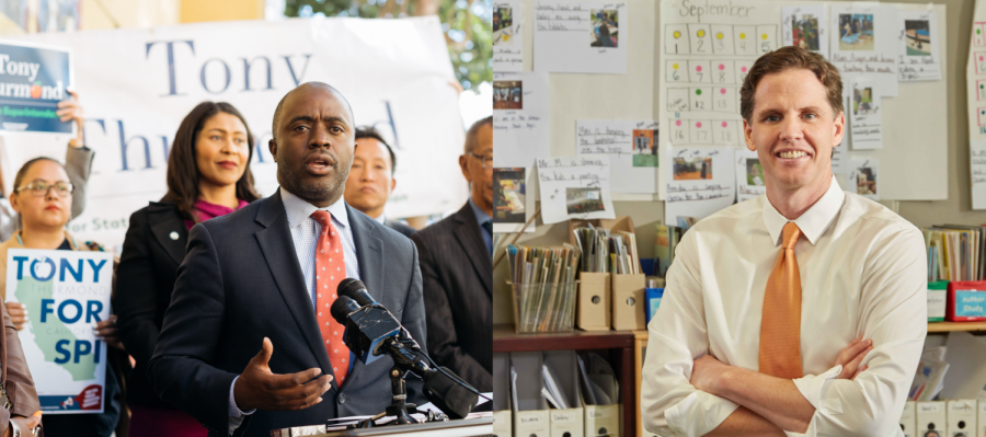 A look at California’s superintendent candidates Tony Thurmond and Marshall Tuck