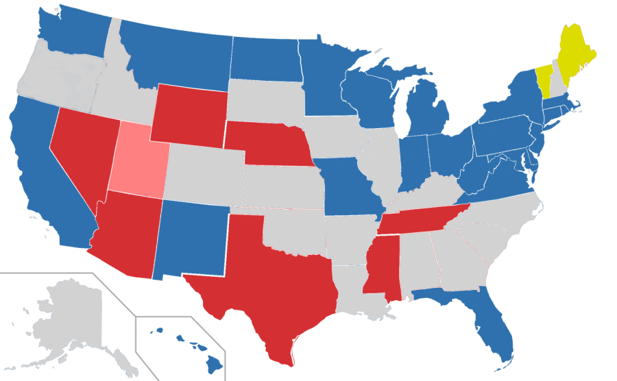 Early predictions for the 2018 U.S. Senate elections cast a Democratic presence in the northern and eastern states against a Republican majority in the Midwest.