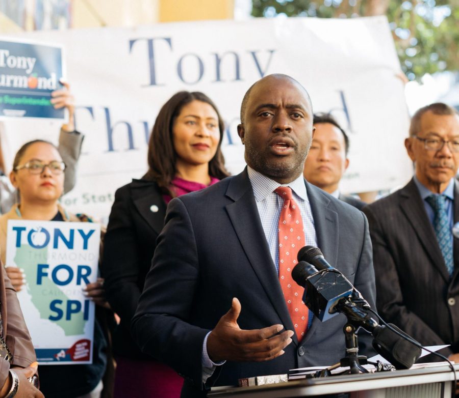 On Nov. 16, Tony Thurmond defeated Marshall Tuck to be elected as Californias new Superintendent of Public Education.