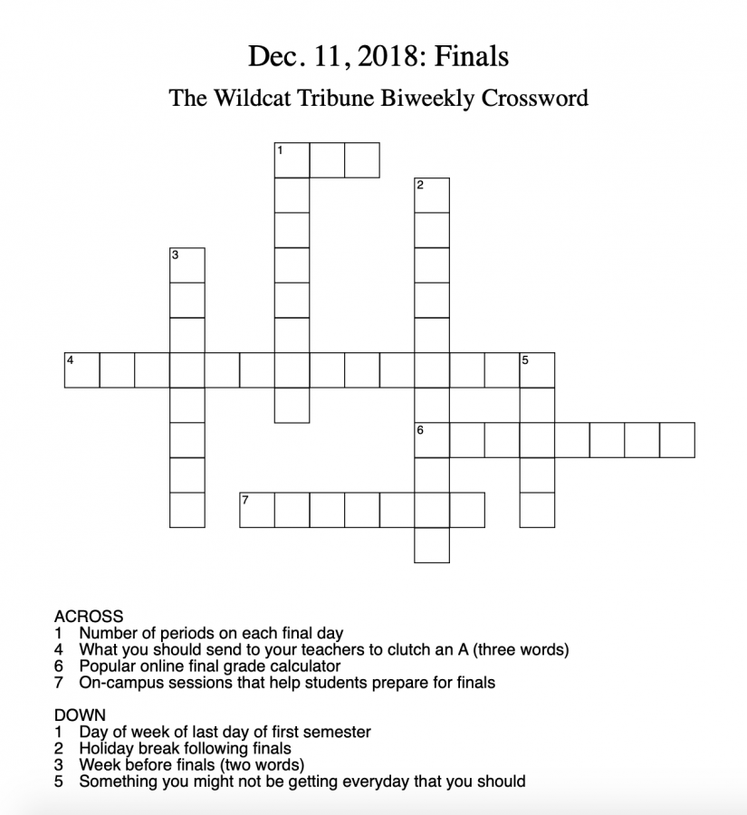 Crosswords: Week 3