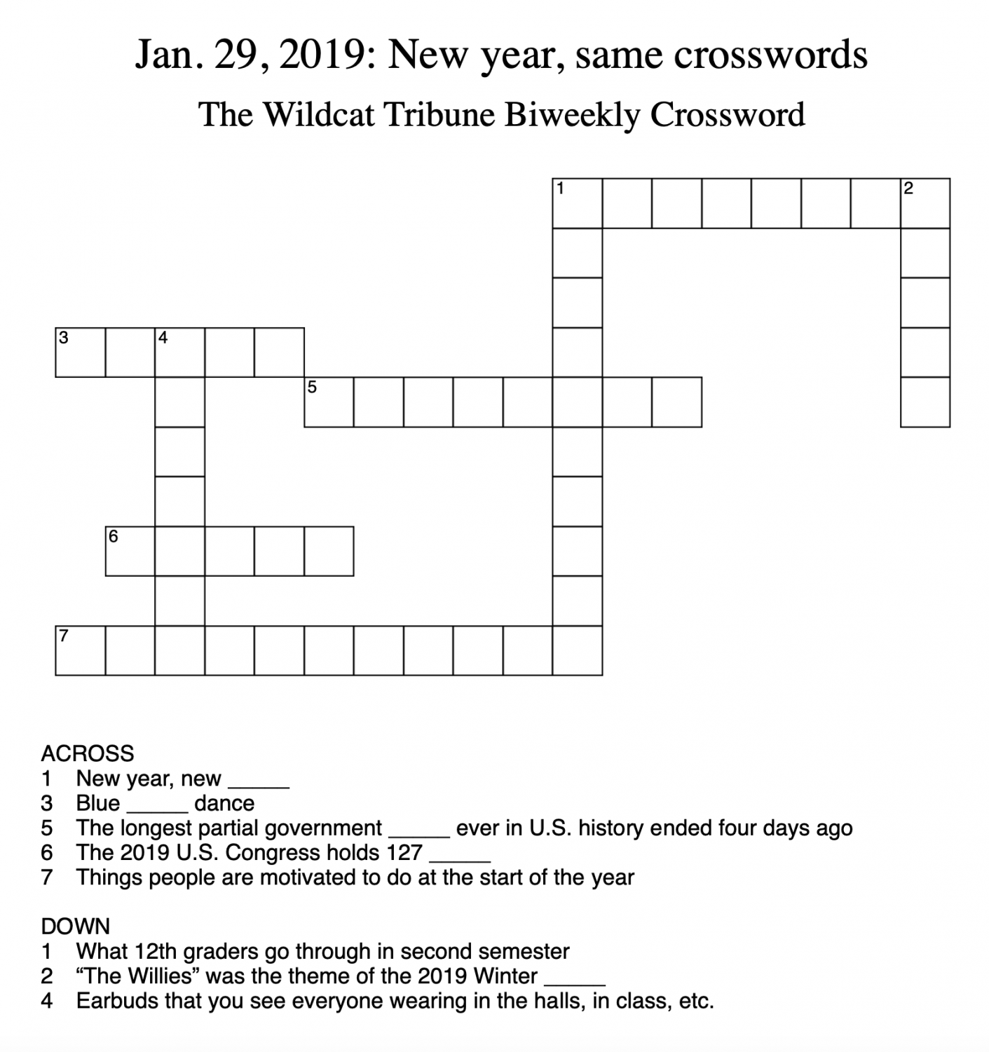 Crossword Year 6 | crossword maker for kids