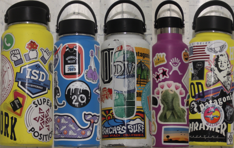 Beyond the surface: students tell the stories behind their water bottle stickers