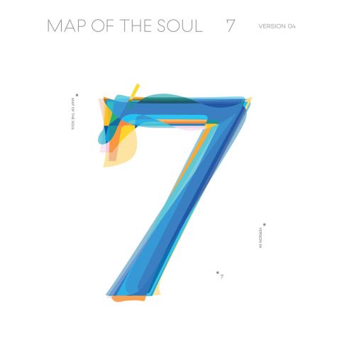 The album cover for Map of the Soul: 7 by BTS.