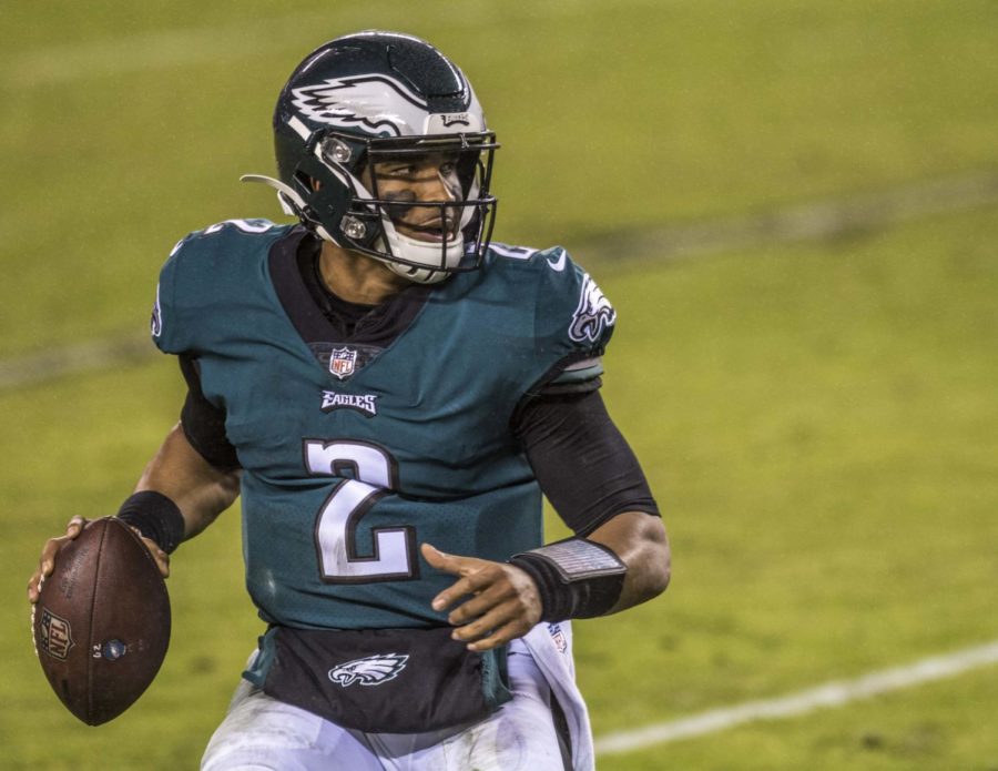 Jalen Hurts (2) is expected to take a bigger role in the eagles offense,  and is ready to shock the league to exceed many peoples expectations