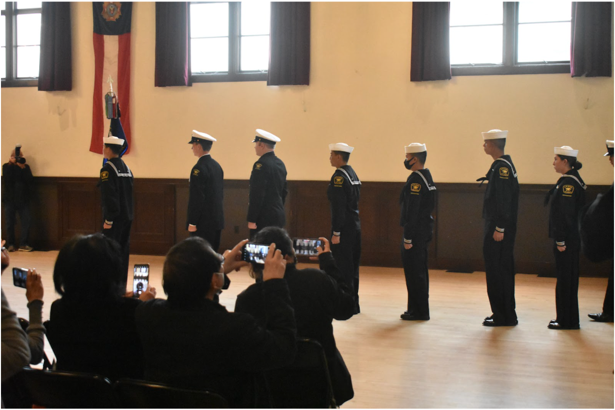 The+Sea+Cadets+Corps%E2%80%99+local+C.W.+Parks+Battalion%E2%80%99s+perform+at+their+annual+inspection