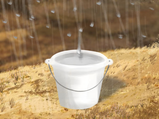 Just rain won’t be enough to fill the bucket the California drought has left empty.