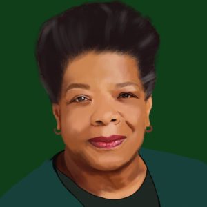 Maya Angelou is one of the greatest and most renowned Black authors in history, widely known for her autobiography “I Know Why The Caged Bird Sings.”