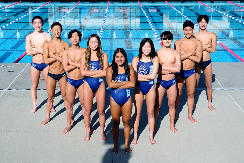 Dougherty’s seniors competed in their last home meet against Dublin on April 18.