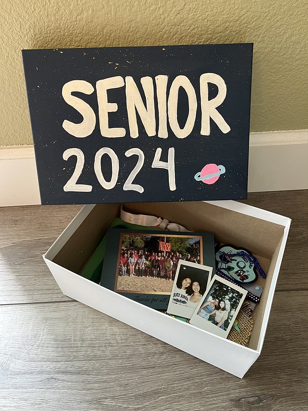 My memory box for senior year.