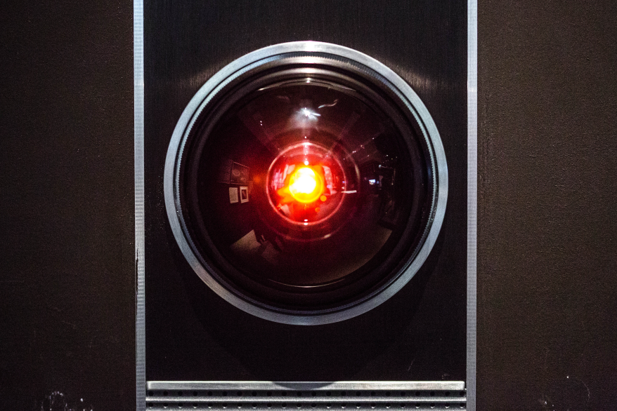 HAL 9000, from the movie “2001: A Space Odyssey”, is one of the many AI takeovers portrayed in popular media since the mid 1900s.