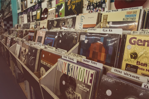 Vinyls go from being a thing of the past to a music lover must-have. // Mick Haupt
