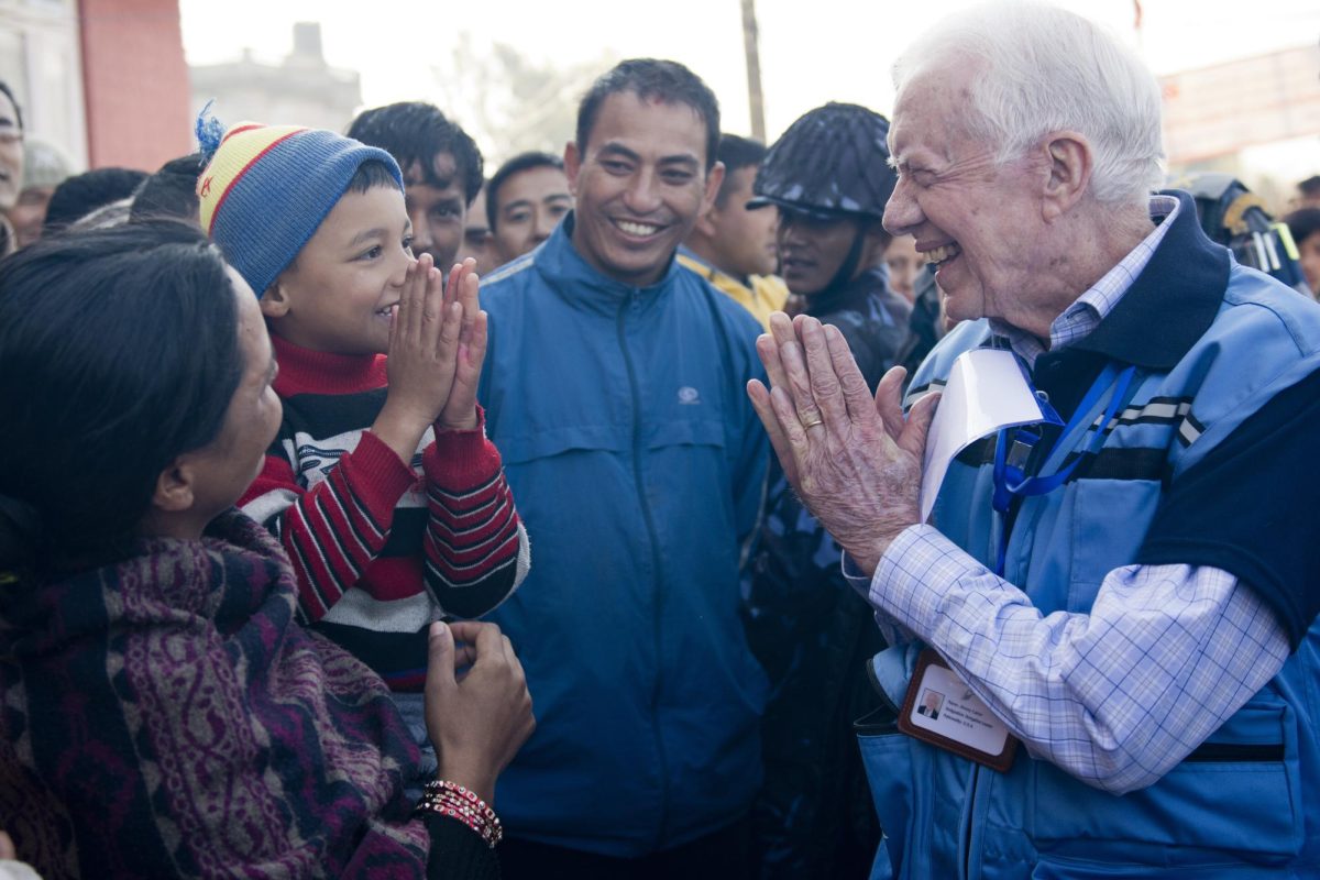 Jimmy Carter connects with people across the globe even after his presidency.