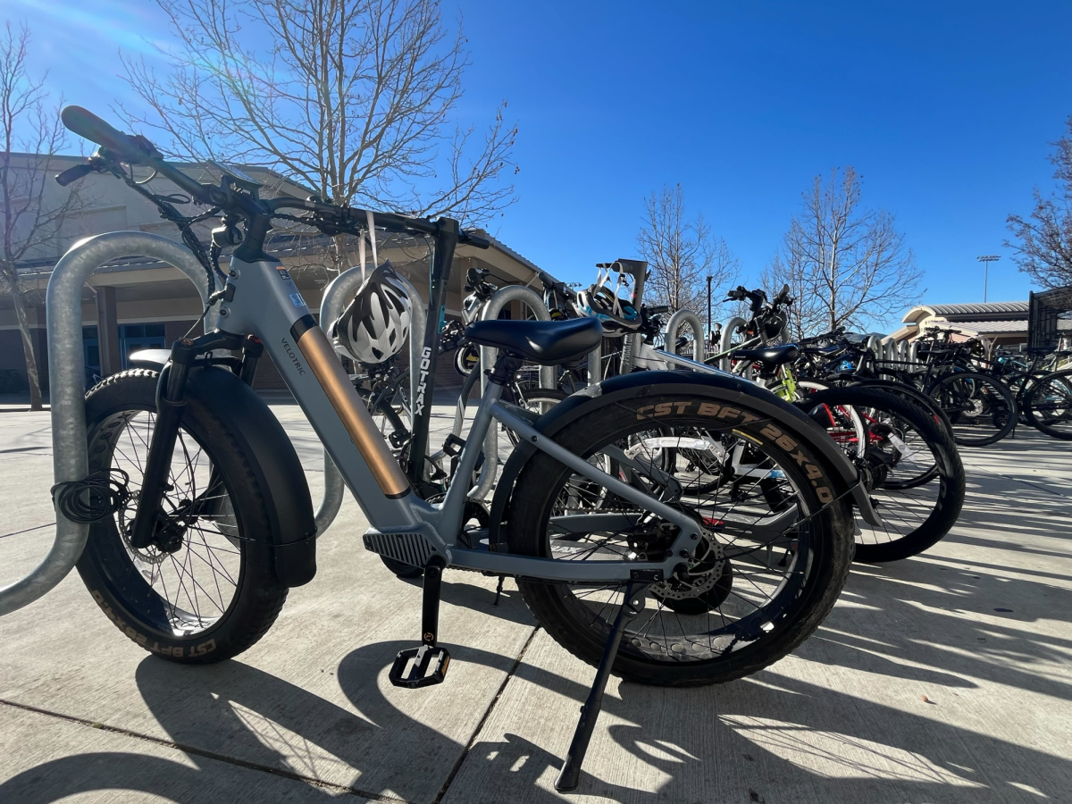 E-bikes are becoming a more and more popular method of transportation for students. 