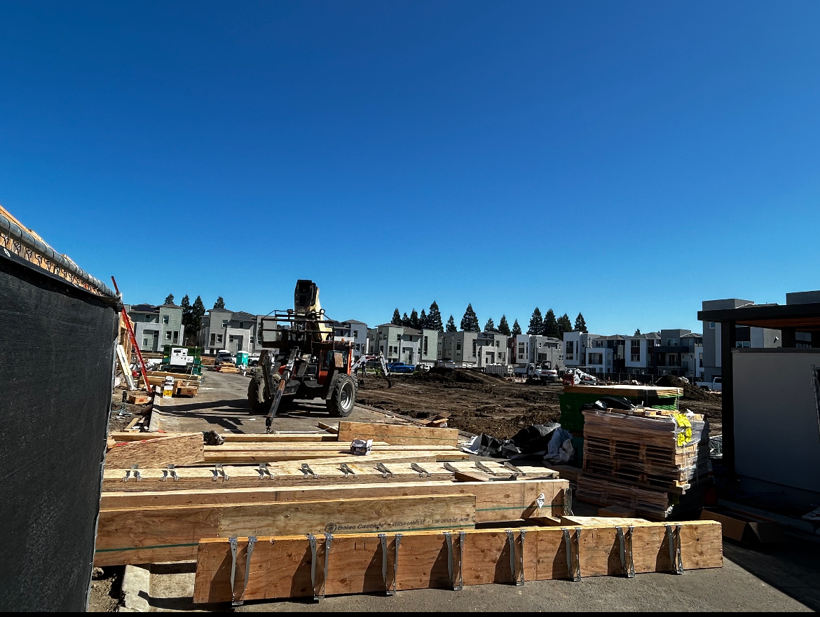 There has been a significant increase in the amount of construction and new buildings in San Ramon.