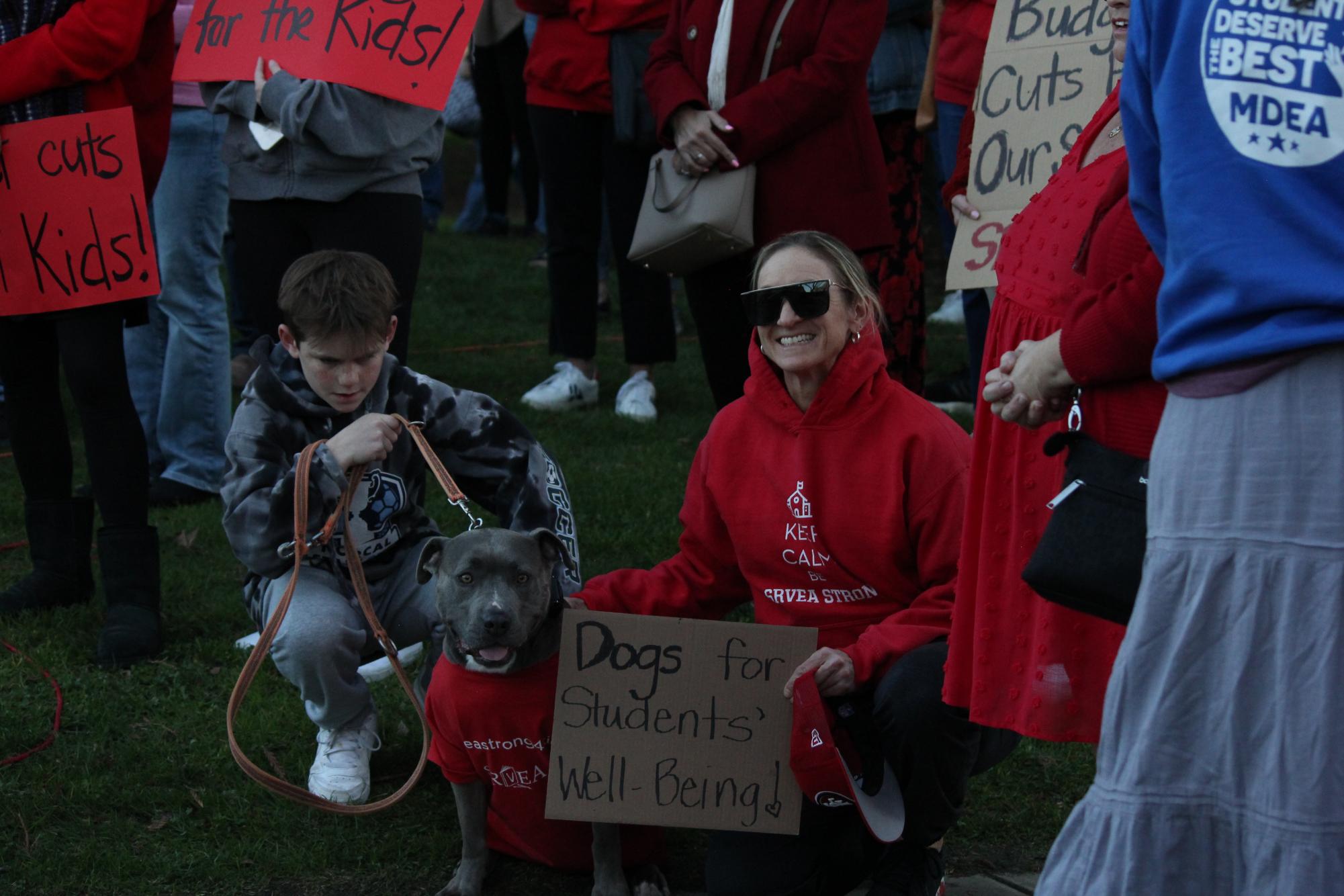 San Ramon Valley teachers rally against school board’s proposed budget plan