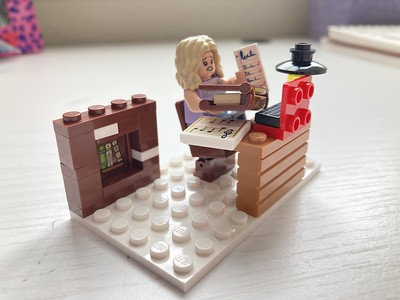 My weekend of studying and sleep was so interesting and unique from every other Dougherty kid, they made a commemorative Lego set!