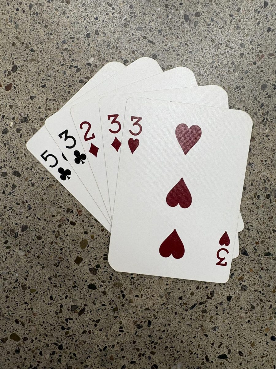 Poker becomes popular among high school students in recent years