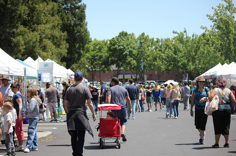 With a variety of booths and activities, festival-goers had no shortage of things to do.


