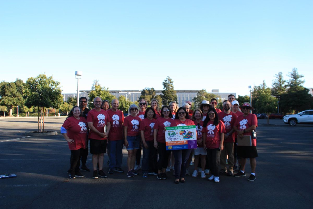 The Run for Education Committee meets a few days prior the event for a run-through of the different sections.