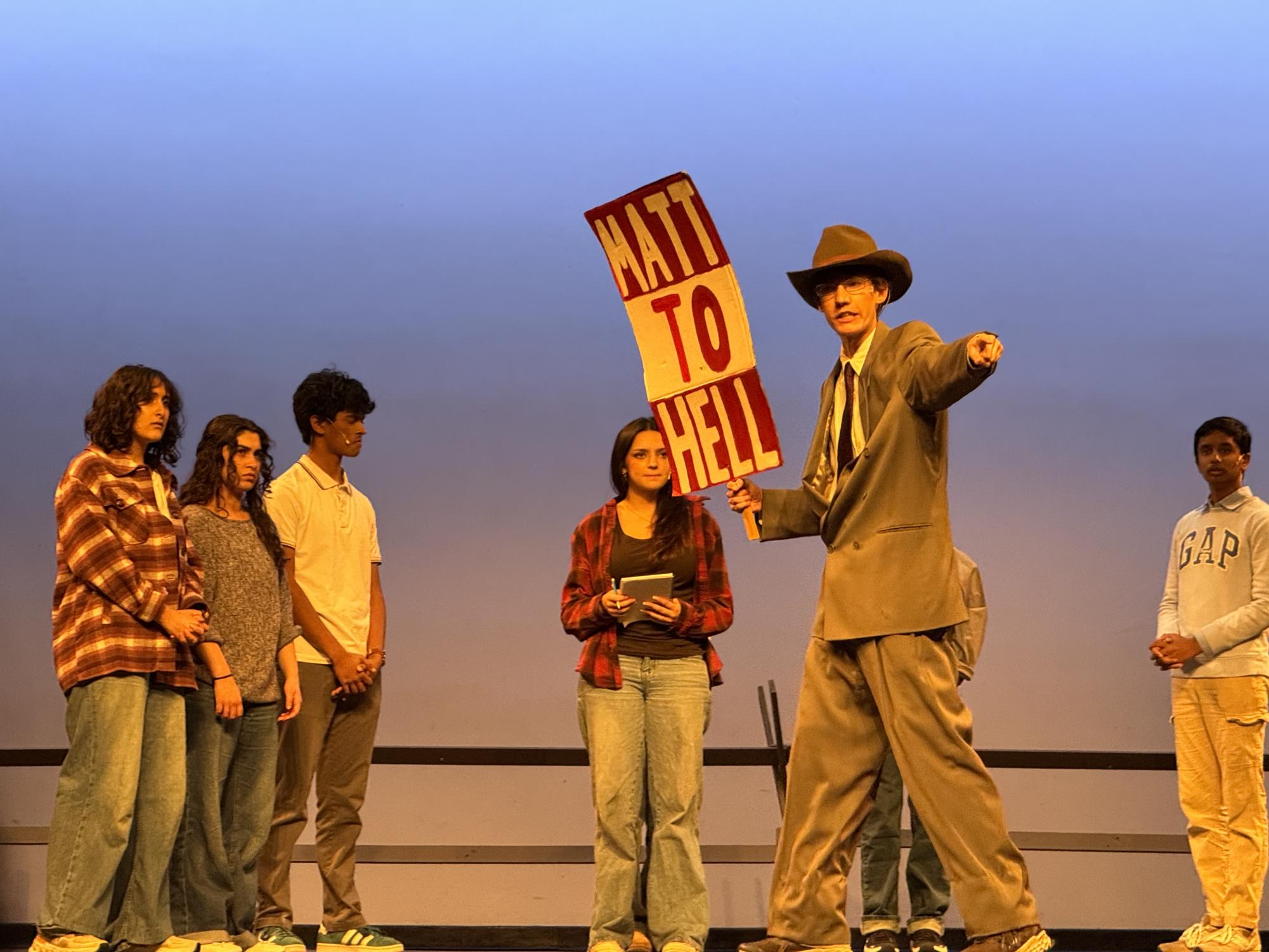 DVHS Drama confronts tragedy with truth in 'The Laramie Project'