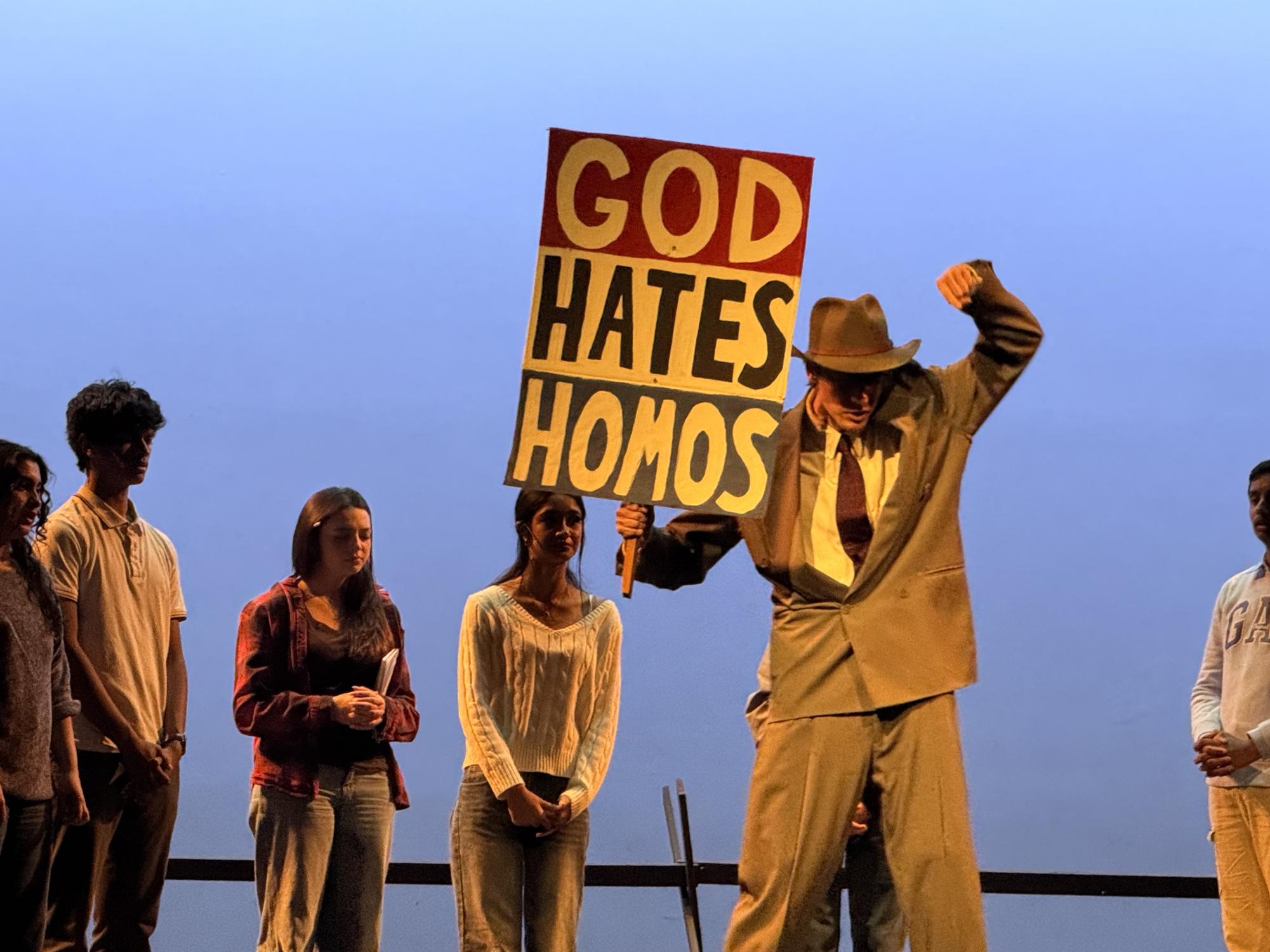 DVHS Drama confronts tragedy with truth in 'The Laramie Project'