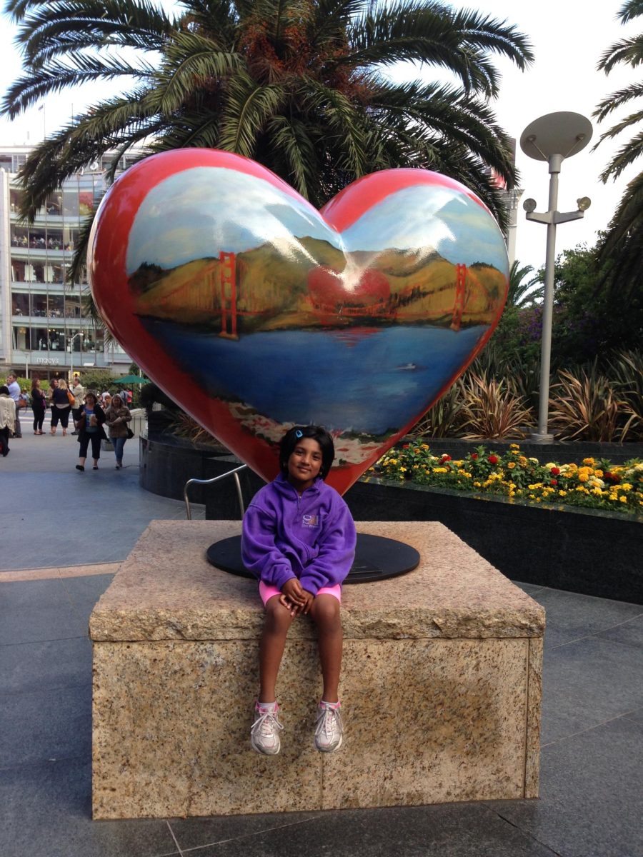 Kayal was six years old here, and deep into her One Direction phase.