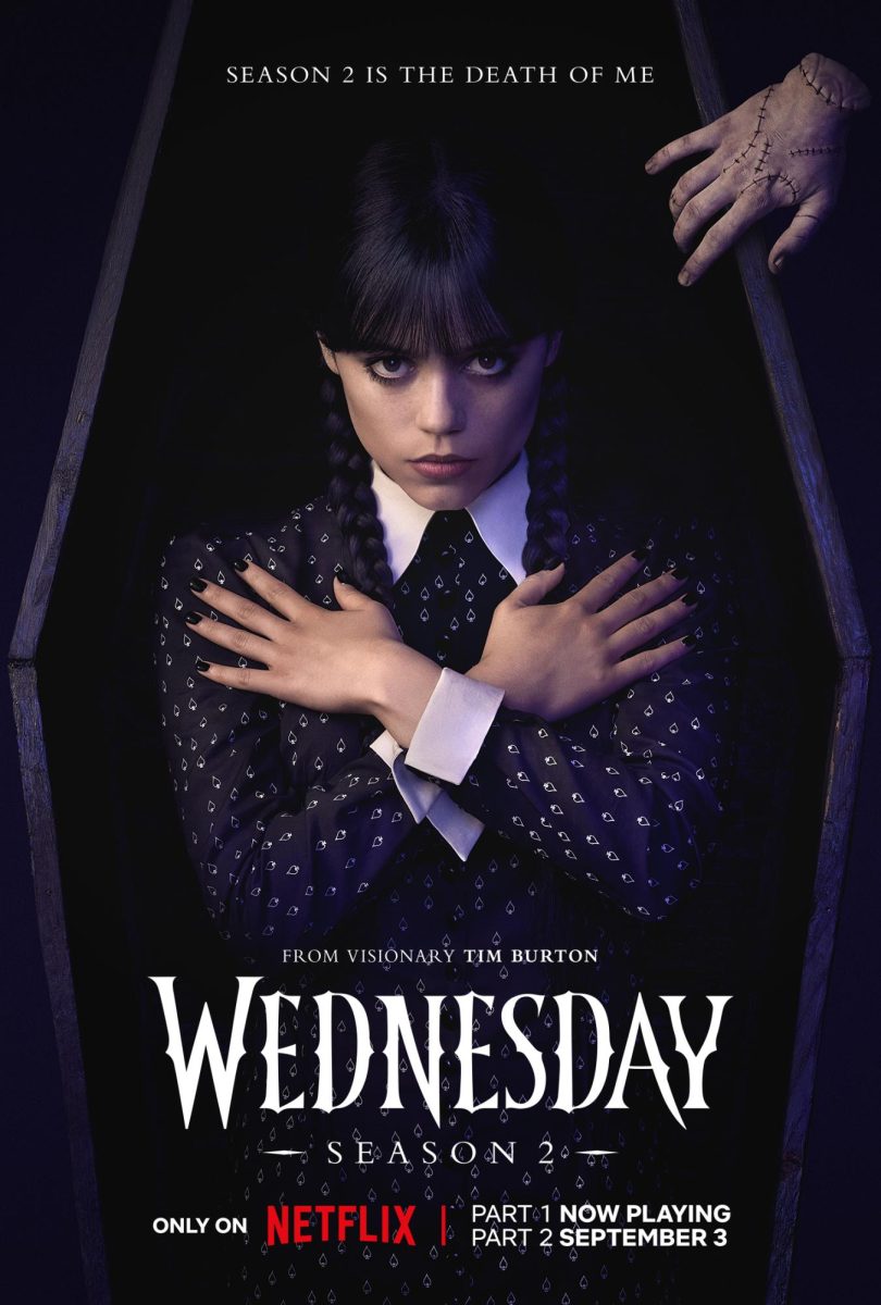“Wednesday” Season 2 premiered in two consecutive parts beginning on Aug. 6, 2025.