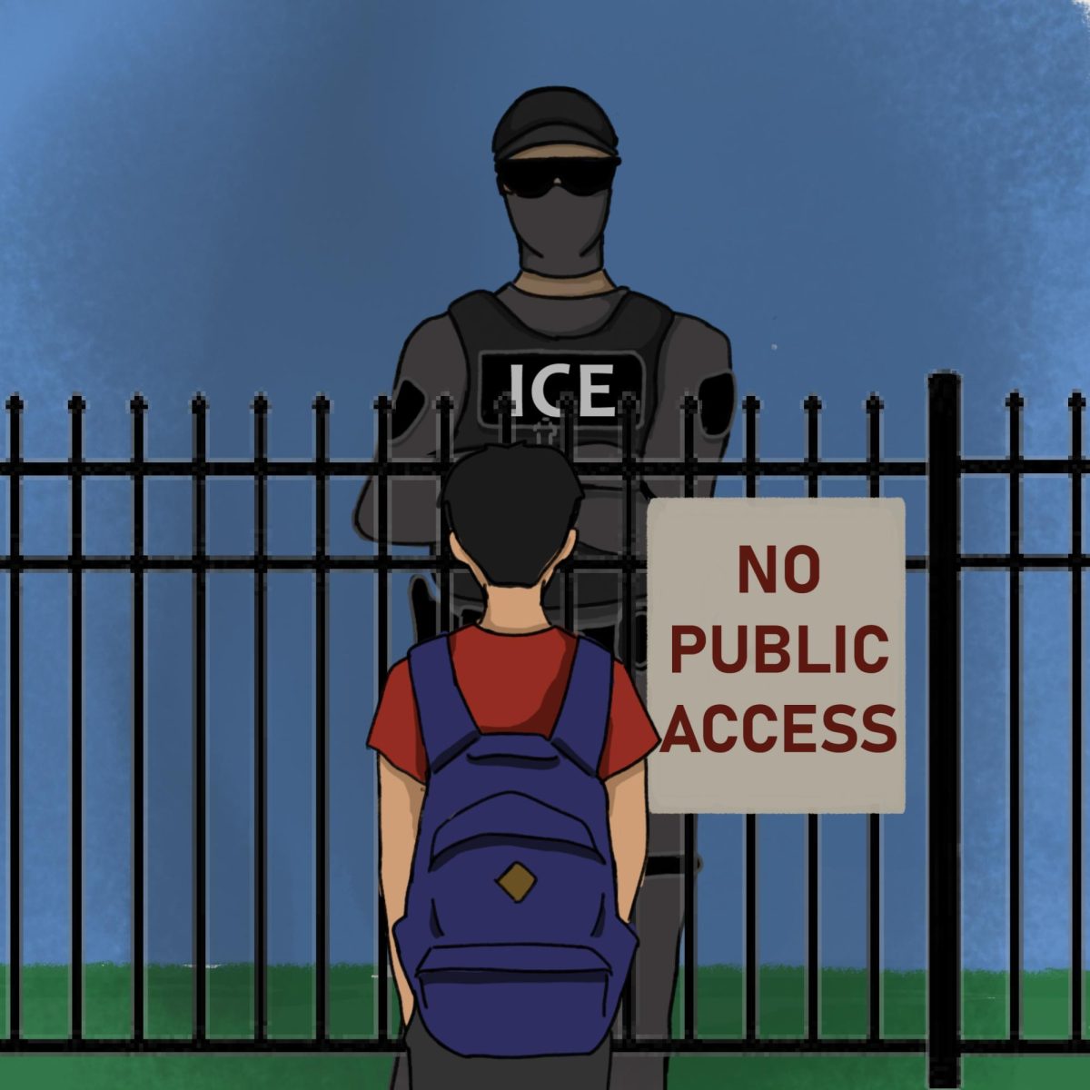 ICE has been locked out of non-public areas in schools.
