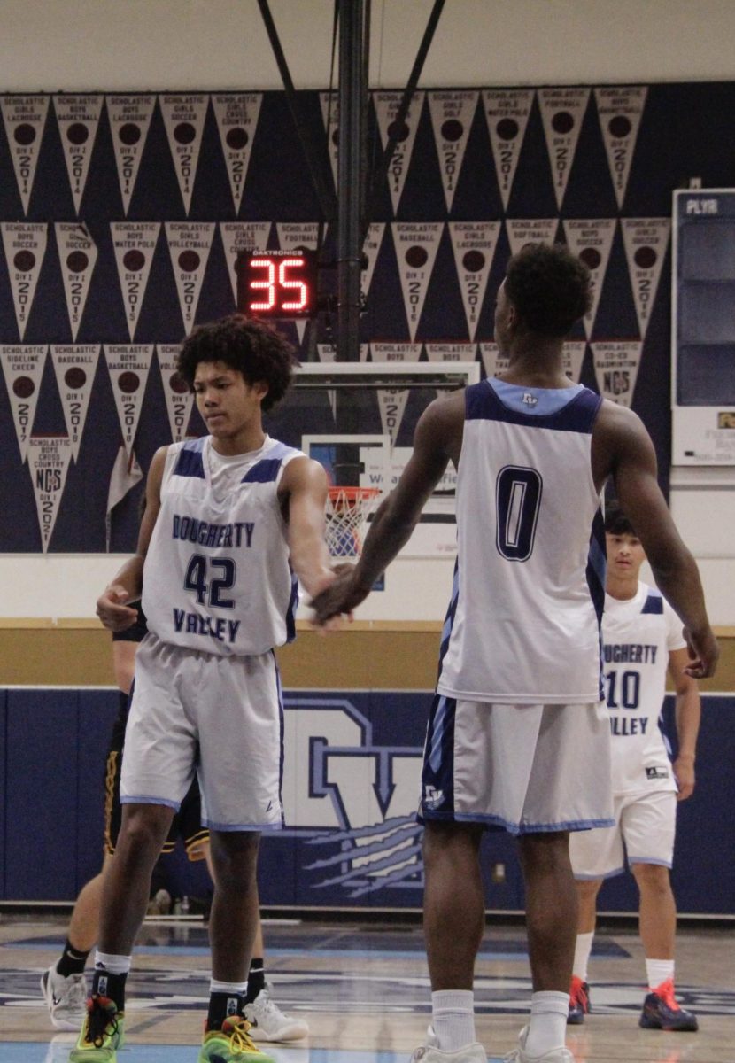 DVHS mens varsity basketball clawed their way to a 59-57 win over Bishop O’Dowd