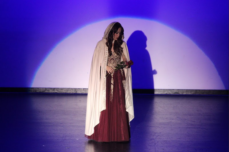 Senior Natalie Aires sings a mesmerizing "Wishing You Were Somehow Here Again" from "The Phantom of the Opera."