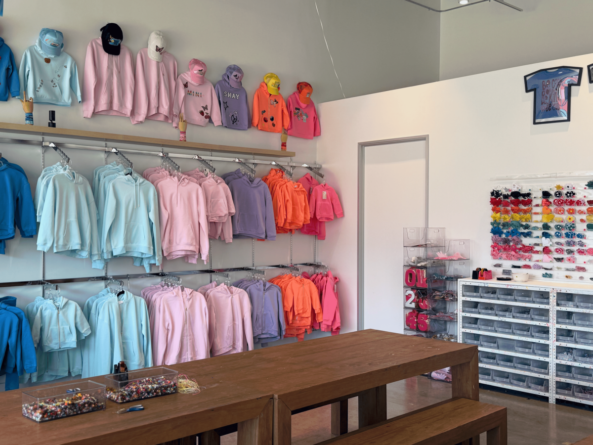 Clothing options at the TheyMade store