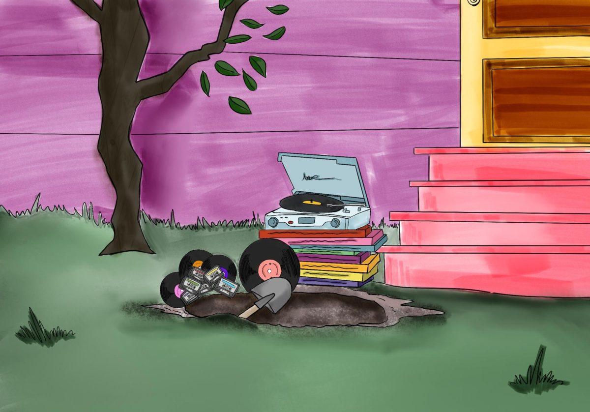 Modern artists dig through old music to compose new hits.