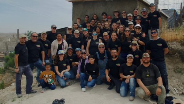 DVHS students Caden Chan, Tevita Malolo, Ben Wu, Elina Malolo, Kezia Hartanto, Jaiden Liggins and DVHS staff member Fernando Ortiz visited Mexico during spring break on a mission to build homes.